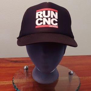 RUN CNC Snap-Back Ball Cap.